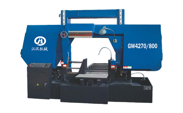 会理GW4270/800双柱龙门卧式带锯床